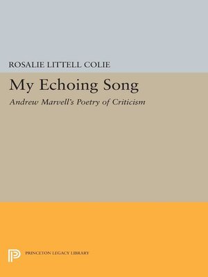 cover image of My Echoing Song